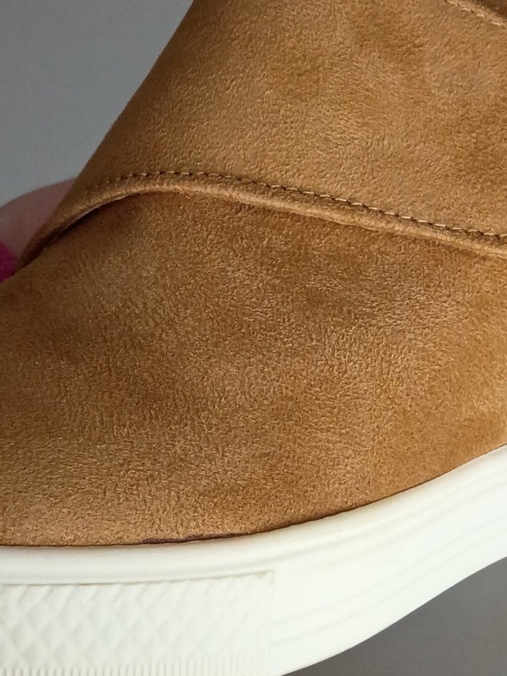 CCOCCI Penelope Tan Wedge Sneaker Booties Size Women's 6 - Picture 10 of 11